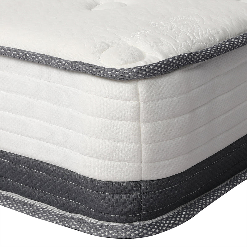 Dreamz Bedding Mattress Spring Double Size Premium Bed Top Foam Medium Soft 21CM