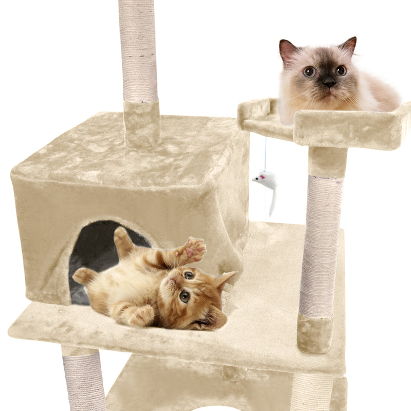 PaWz 1.98M Cat Scratching Post Tree Gym House Condo Furniture Scratcher Tower