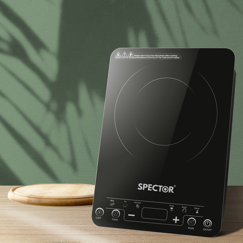 Spector Electric Induction Cooktop Touch Screen Cook Top 220V 240V Kitchen Cooker