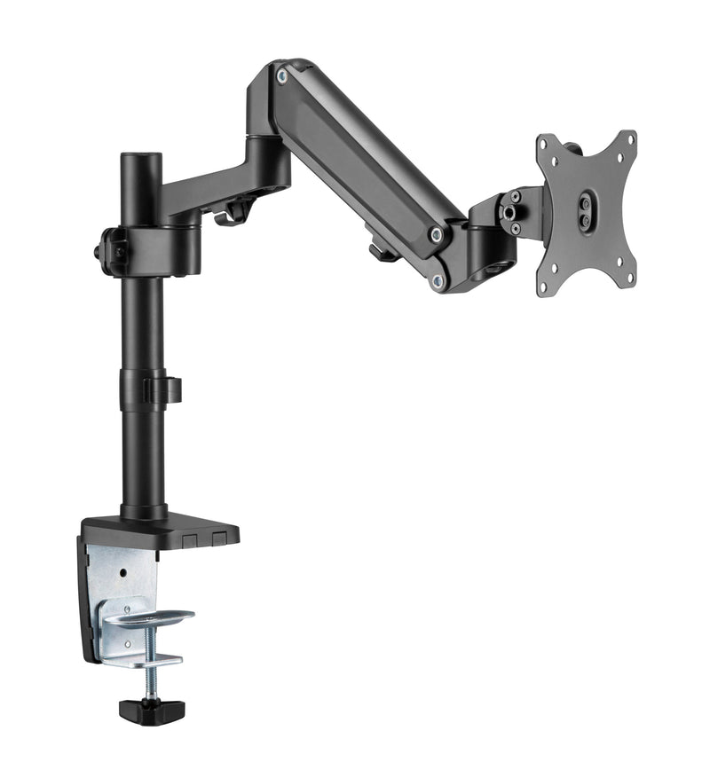 Brateck Single Monitor Heavy-Duty Aluminum Gas Spring Monitor Arm