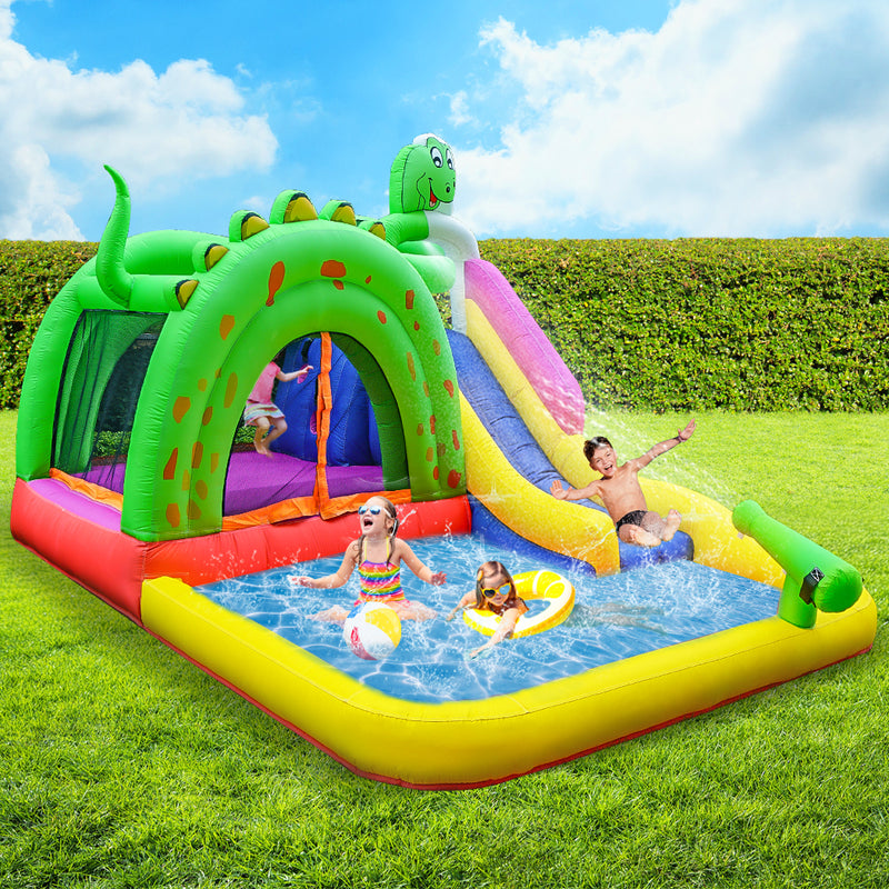 BoPeep Inflatable Water Slide Kids Play Park Pool Toys Outdoor Splash Jumping