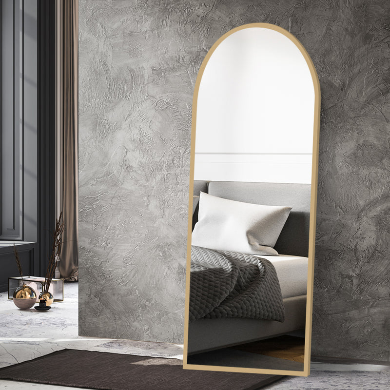 Yezi Floor Mirror Full Length Mirrors Modern Dressing Free Standing Framed1.8M