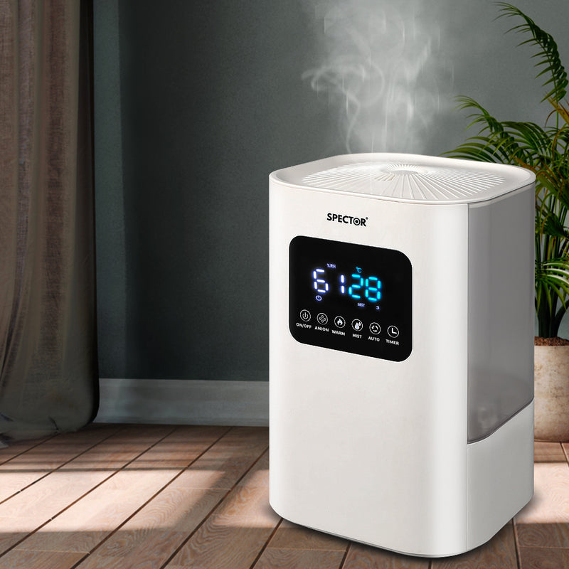 Spector Air Purifying Mist Humidifier Ultrasonic 6L Diffuser Cool Office Home