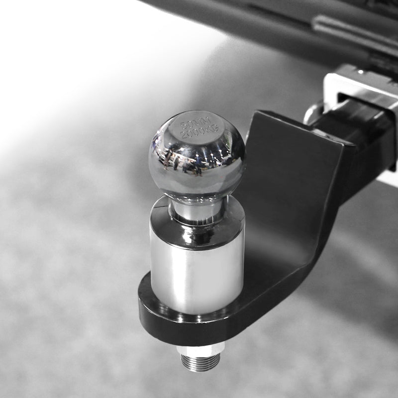 Manan 50mm Tow Ball 2000KG 2" High Rise Lift Towbar Mount Hitch Caravan Trailer