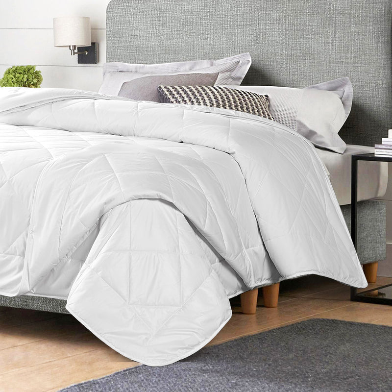 DreamZ Wool Quilt Aus Merino Duvet Doona Summer All Season King Single 350GSM