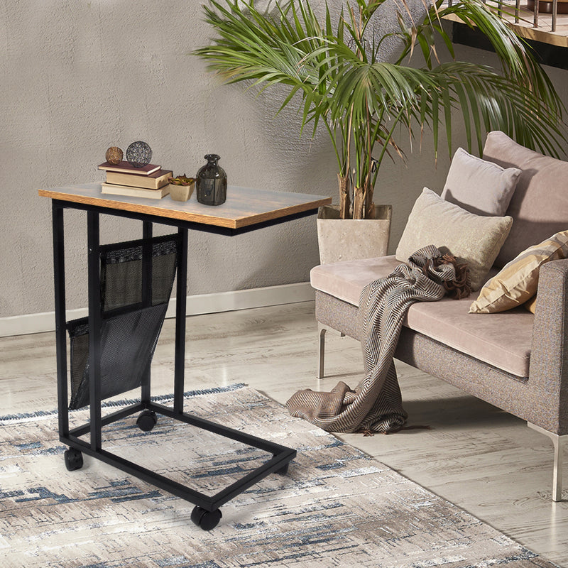 Levede Coffee Table Side End Moveable Tables Laptop Desk Bedside Sofa Metal