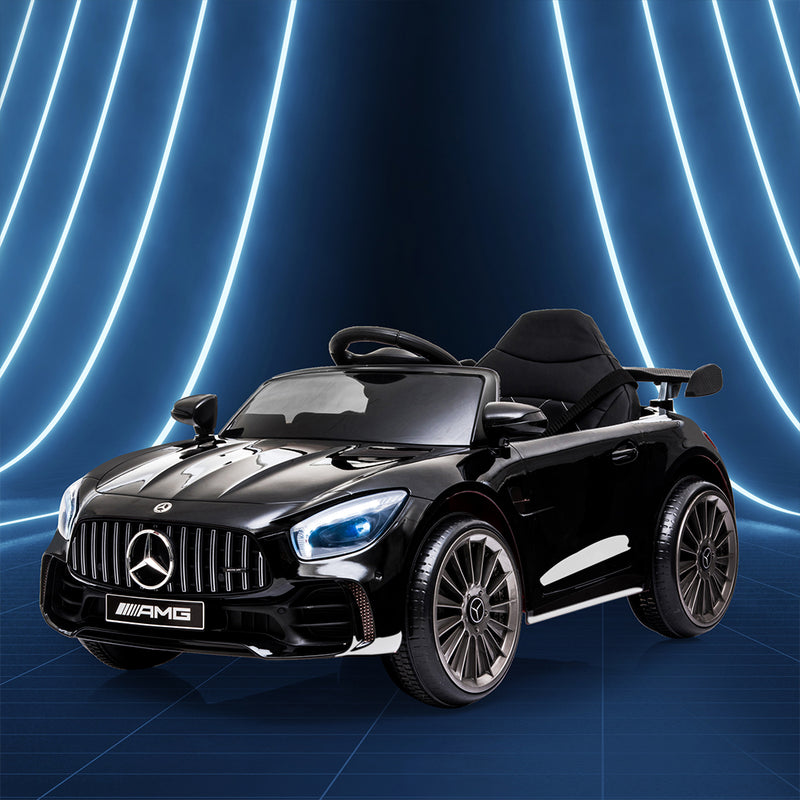 Kids Ride On Car 12V Battery Mercedes-Benz Licensed AMG GTR Toy Remote Control