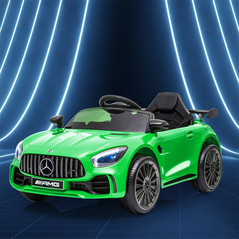 Kids Ride On Car 12V Battery Mercedes-Benz Licensed AMG GTR Toy Remote Control