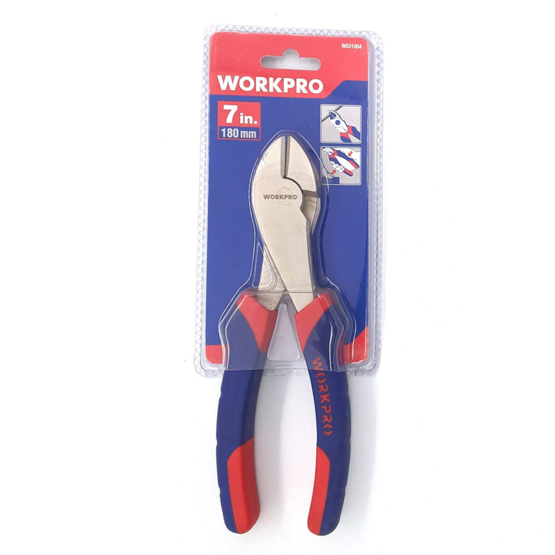 WORKPRO HEAVY DUTY DIAGONAL PLIER 180MM(7INCH)