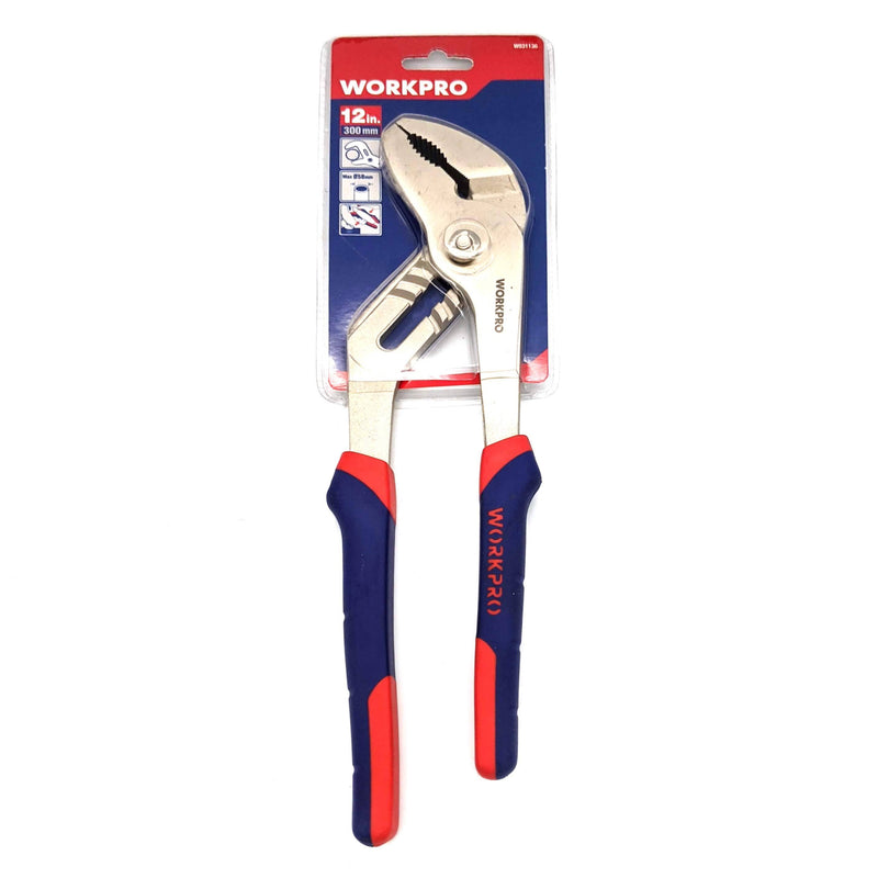 WORKPRO GROOVE JOINT PLIERS 300MM(12INCH)