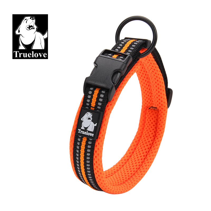 Heavy Duty Reflective Collar Orange L