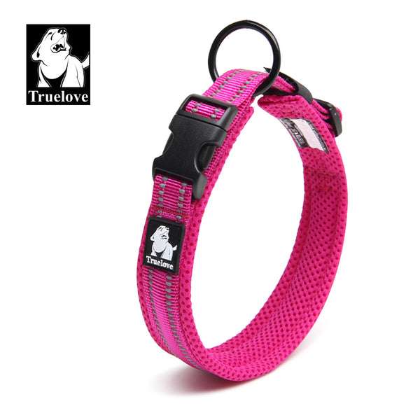 Heavy Duty Reflective Collar Pink 2XS