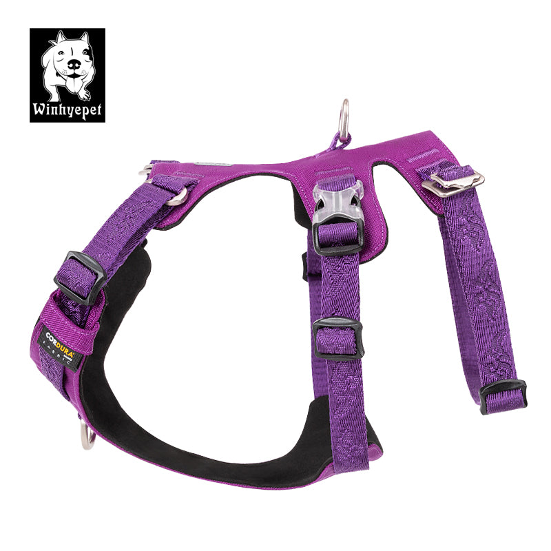 Whinhyepet Harness Purple M