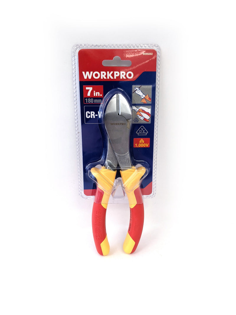 WORKPRO VDE INSULATED DIAGONAL PLIERS