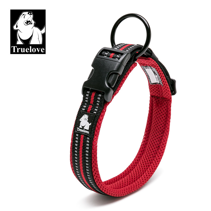 Heavy Duty Reflective Collar Red XS