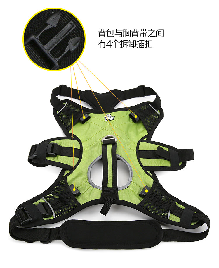 Backpack Neon Yellow S